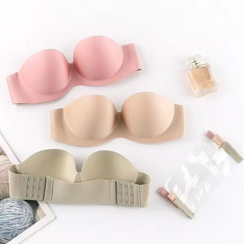 Full Coverage Bra - حمالة صدر نسائية مثيرة بدون حمالات،